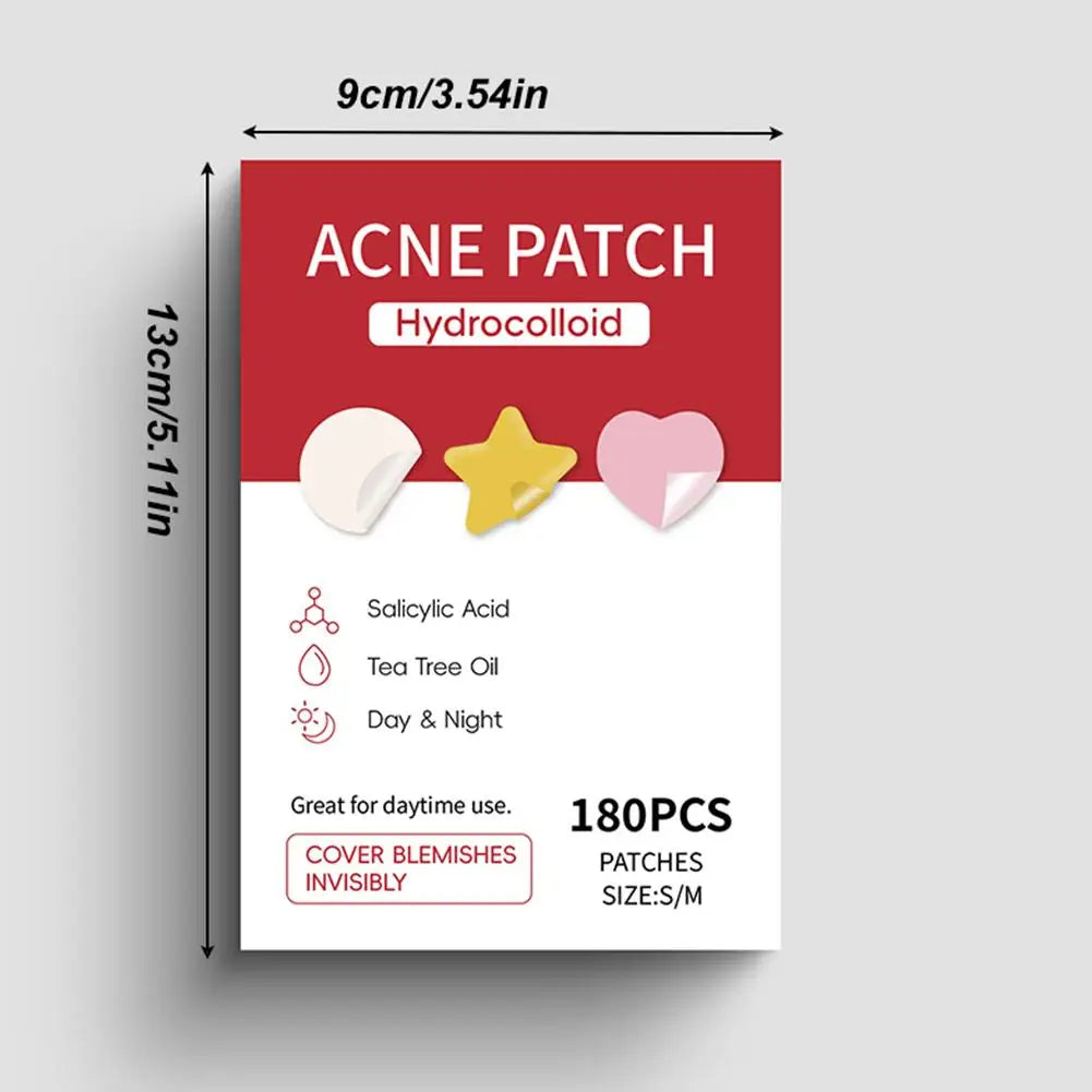 360 Colorful & Invisible Pimple Removal Anti-Acne Hydrocolloid Patches